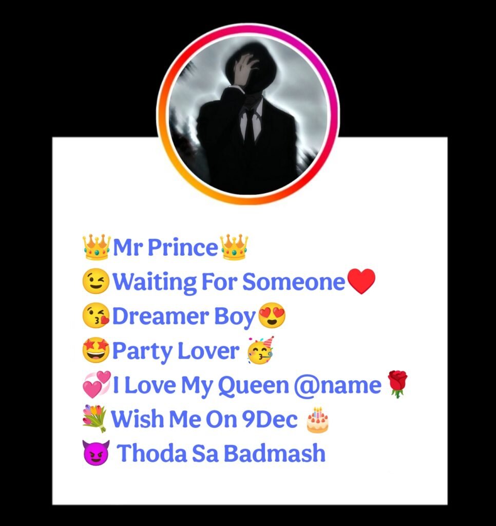 Bad Boy Bio For Instagram And Facebook